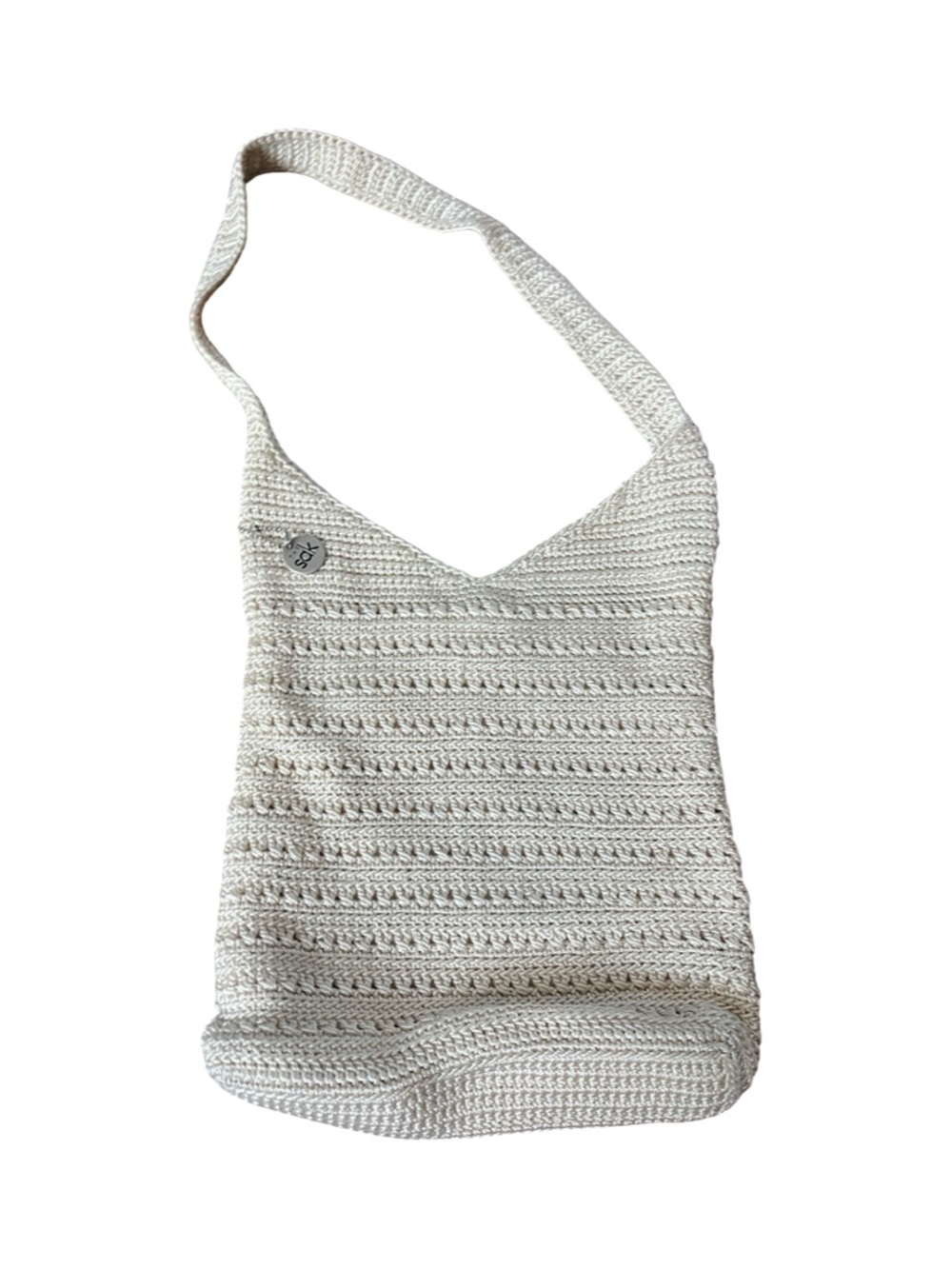The Sak Cream Crochet Crossbody Bag - Picture 5 of 8